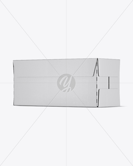 Matte Paper Box Mockup