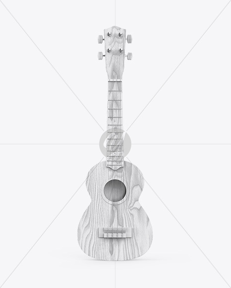 Wooden Ukulele Mockup