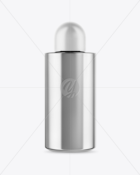 Metallic Cosmetic Bottle Mockup Metallic Cosmetic Bottle Mockup