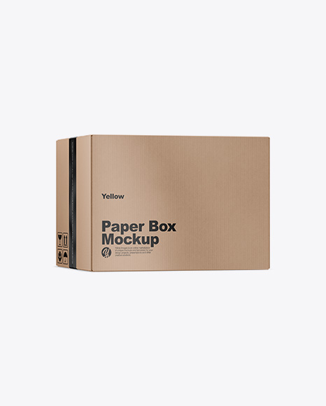 Kraft Box Mockup