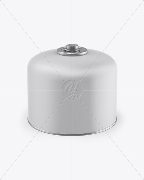 Matte Gas Canister Mockup