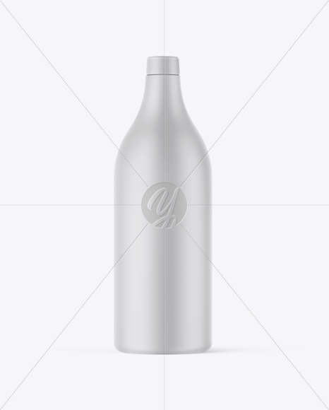 Matte Shampoo Bottle Mockup