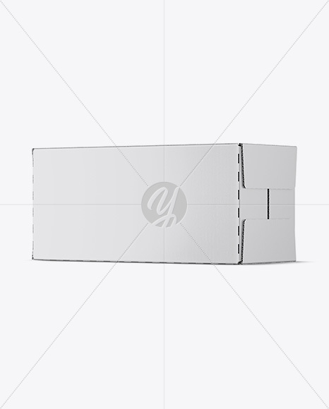 Glossy Paper Box Mockup