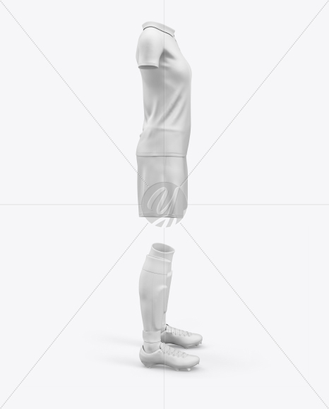 Women`s Full Soccer Kit Mockup