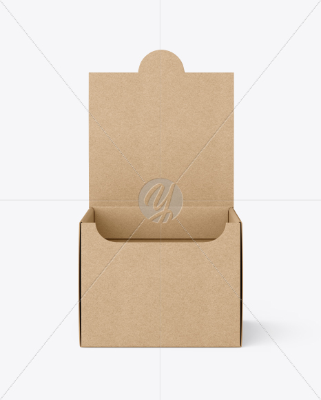 Kraft Snack Box Mockup