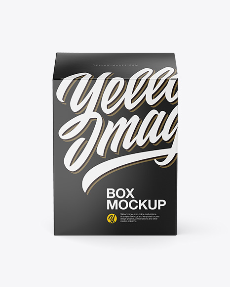 Matte Box Mockup - Carton+and+plastic+packaging+mockup+|+Free+Vector