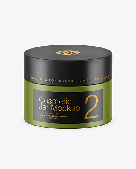 Matte Cosmetic Jar Mockup - Best+High+Face+Mask+Mockup+-+Front+View+-+Download+Free+...