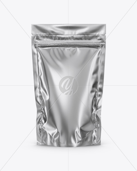 Metallic Pouch Mockup