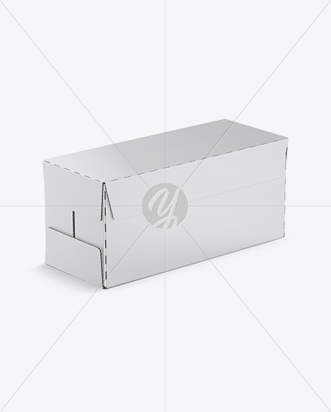 Matte Paper Box Mockup