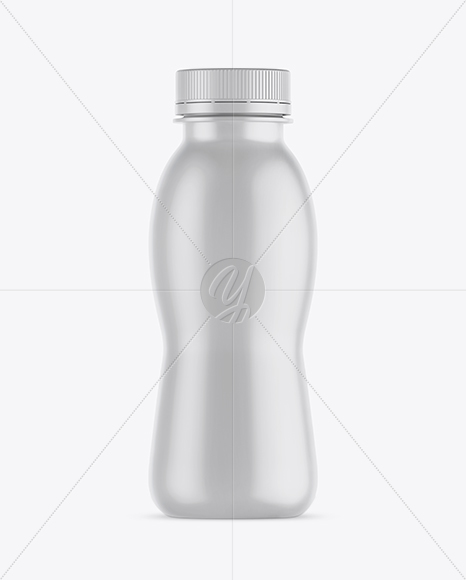 Matte Plastic Bottle Mockup