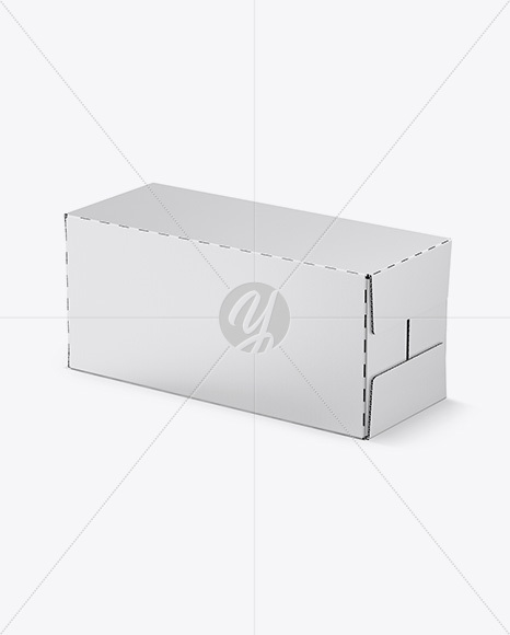 Matte Paper Box Mockup