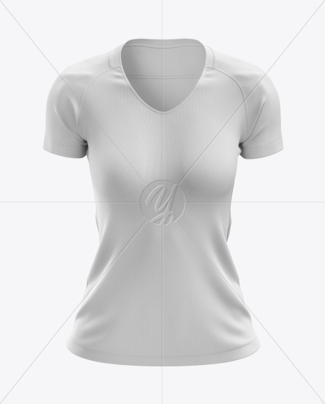 Women’s Soccer Jersey mockup (Front View)