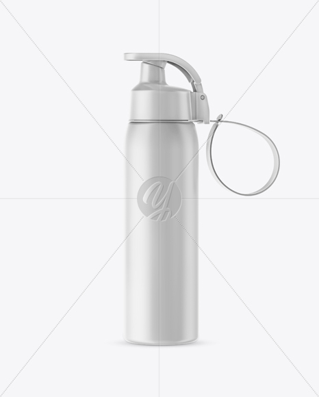 Matte Sport Bottle Mockup