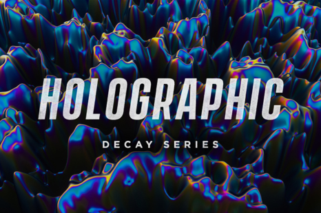 Holographic Decay - Fractals