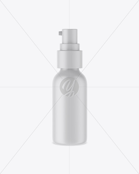 Matte Cosmetic Bottle Mockup