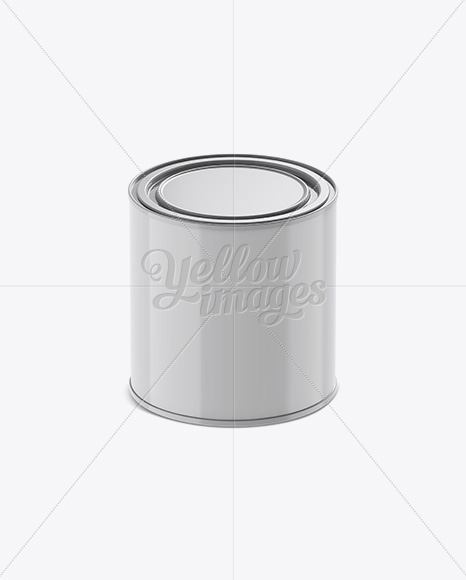 0.75L Paint Tin Mockup