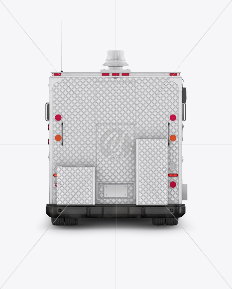 Foodtruck Mockup - Back View