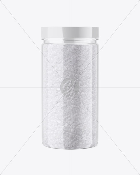 Plastic Jar Mockup