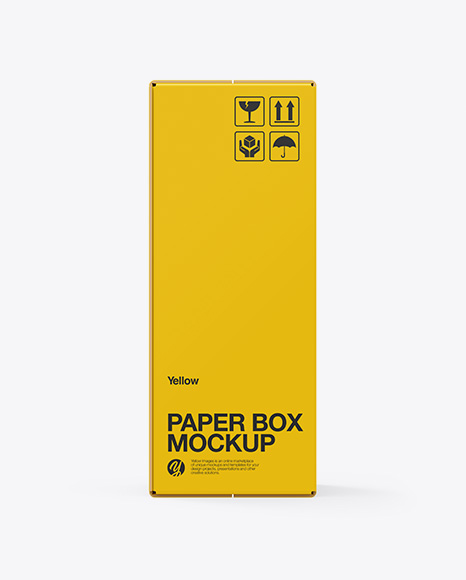 Paper Box Mockup