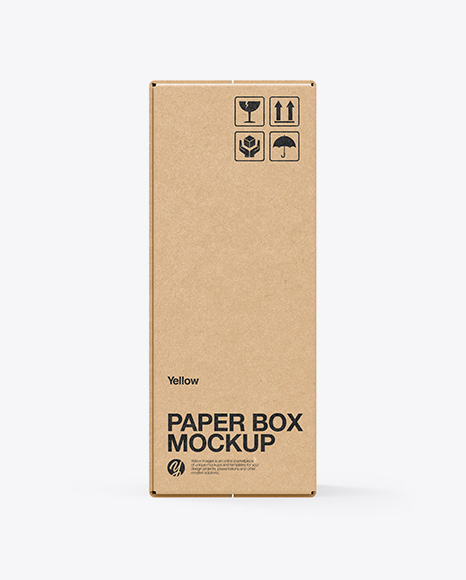 Kraft Box Mockup