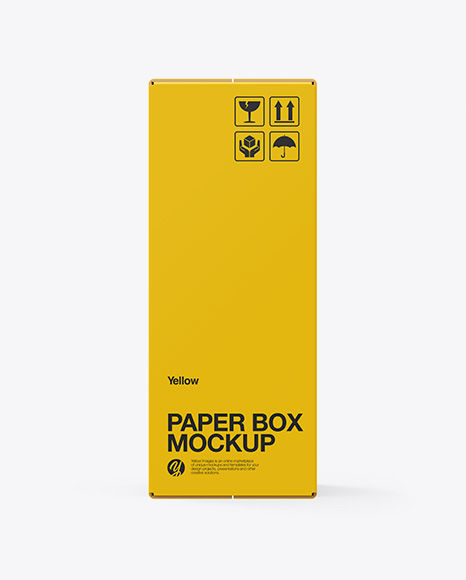 Paper Box Mockup