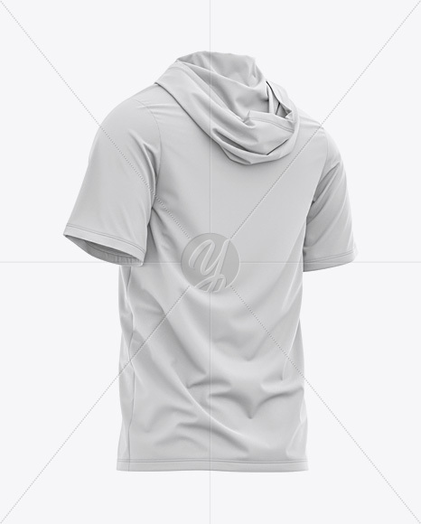 Hooded T-shirt Mockup