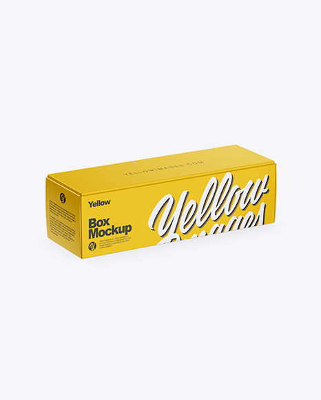Paper Box Mockup - Wrapping paper mockup