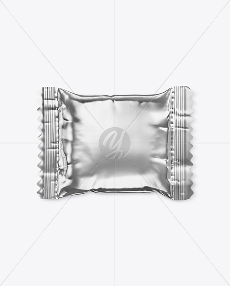 Metallized Mini Snack Bar Mockup
