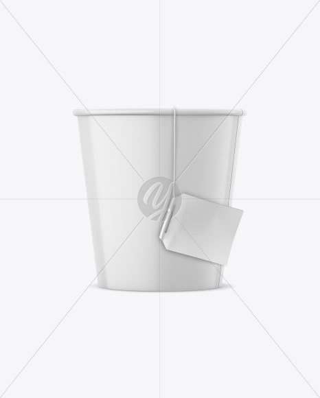 Matte Tea Cup Mockup