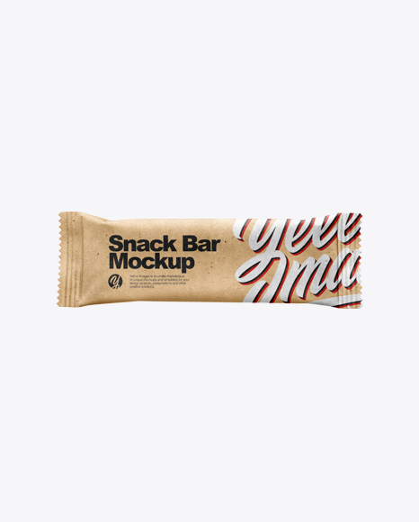 Kraft Snack Bar Mockup - Kraft snack