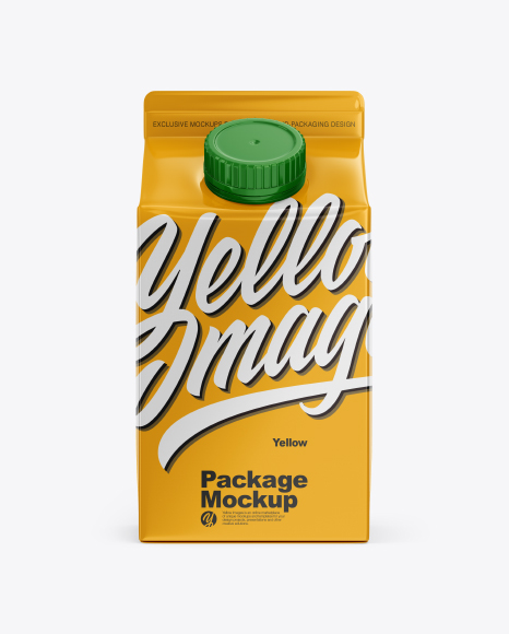 Matte Carton Package Mockup