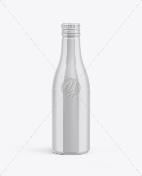 Glossy Bottle Mockup