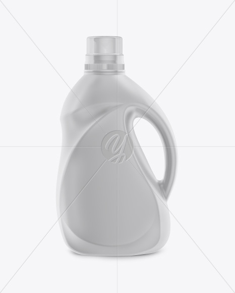 Matte Plastic 2L Bottle Mockup