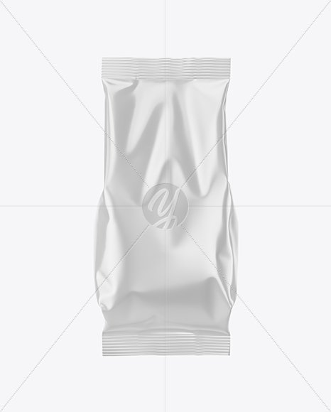 Glossy Coffee Bag Mockup