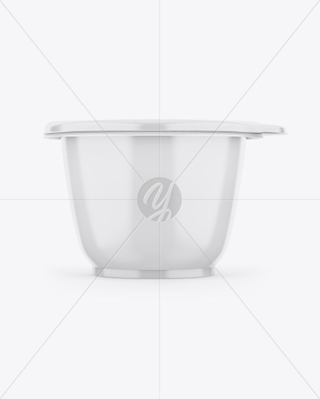 Glossy Container Mockup