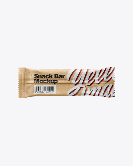 Kraft Snack Bar Mockup