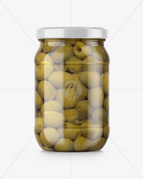 Olives Jar Mockup