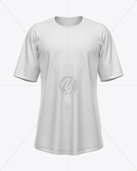 Men's Baggy T-Shirt Mockup