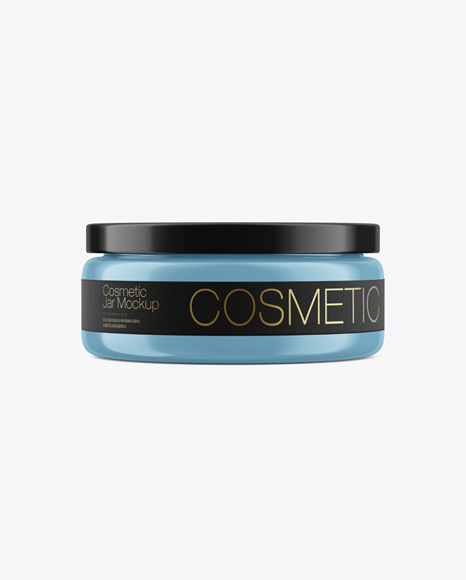 Cosmetic Jar Mockup