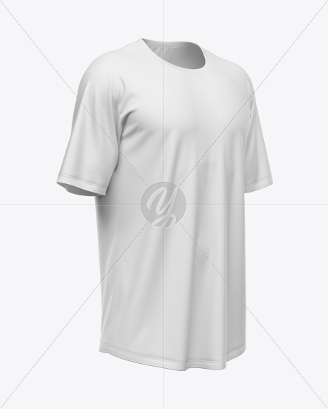 Men's Baggy T-Shirt Mockup