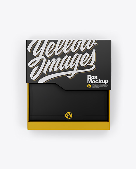 Opened Matte Box Mockup - Matte+Opened+Box+Mockup