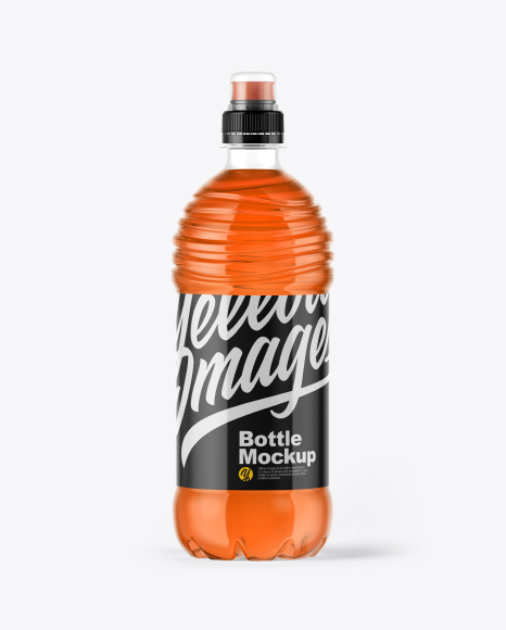 PET Drink Bottle Mockup