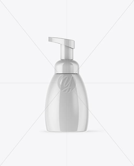 Glossy Soap Bottle Mockup