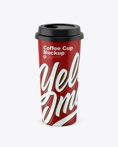 Matte Coffee Cup Mockup - Coffee+To+Go+Cup+Mockup+Mockup+World