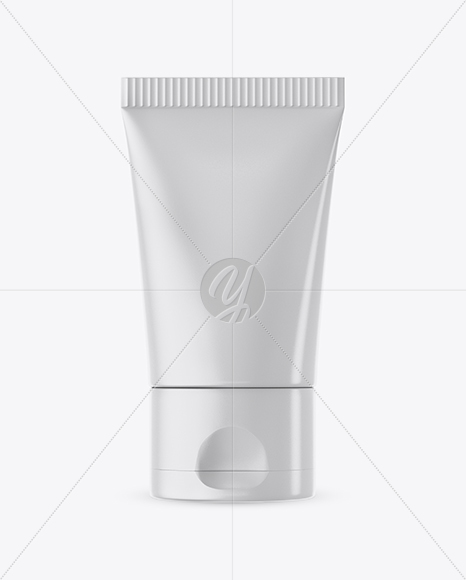 Glossy Cosmetic Tube Mockup