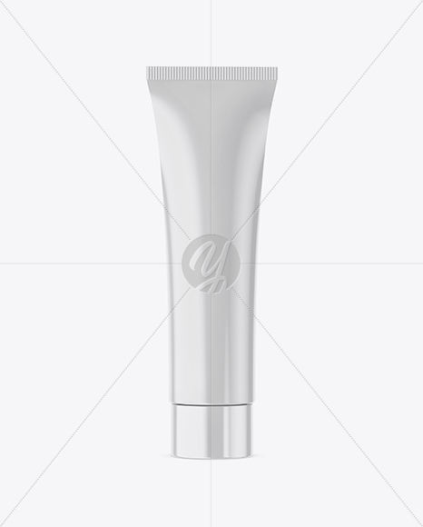 Glossy Cosmetic Tube Mockup