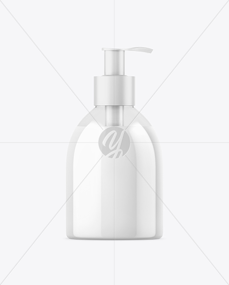 Clear Liquid Soap Bottle Mockup Clear Liquid Soap Bottle Mockup