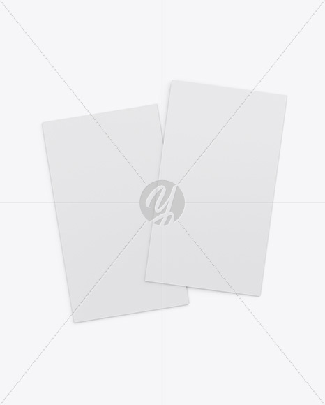Two Business Cards Mockup