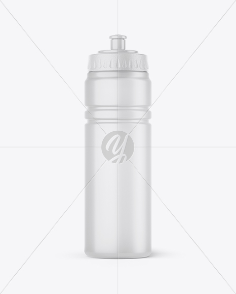 Plastic Sport Bottle Mockup