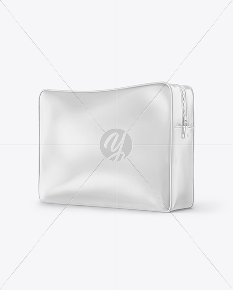 Glossy Cosmetic Bag Mockup